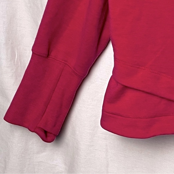 Athleta | Pink Super Soft Long Sleeve Thumbhole Sweatshirt, XL - Picture 4 of 9